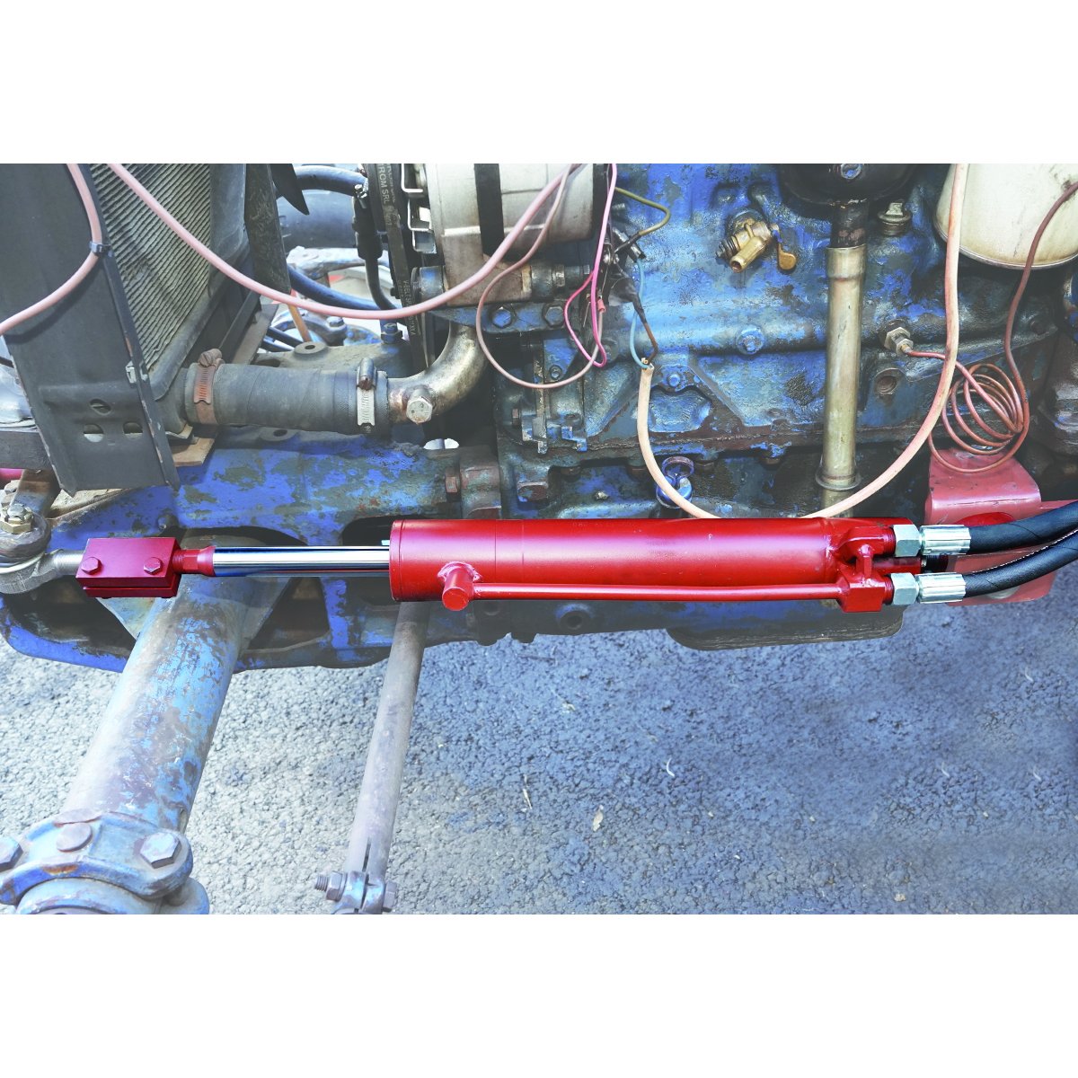 Kit complet servodirectie cu pompa danfos si cilindru hidraulic pentru U-445 cu motor in 4 cilindri